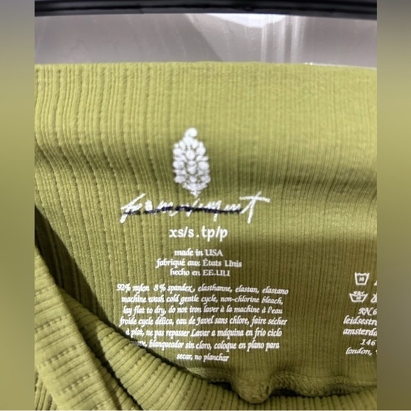 ✨ Free People Good Karma Flare Leggings – Olive Green – Size XS/S🧘‍♀️ - Picture 8 of 10